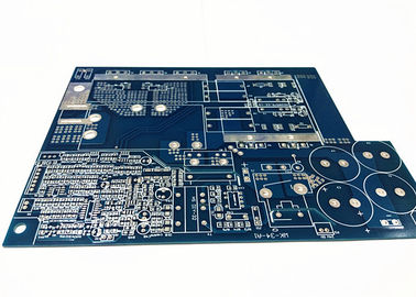 Flex Blue Soldermask  Immersion Gold Electronics Circuit Board  PCB Prototype