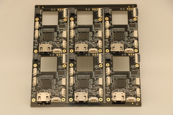 Harga yang bagus 6 Lapisan Papan PCB Multilayer FR4 Dengan Kontrol Impedansi ENIG SMT Prototipe Majelis Pcb FR4 TG150 20um Giliran Cepat on line