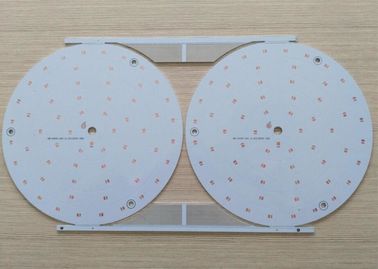 Harga yang bagus Pabrikan LED Aluminium PCB Single Layer Wite Soldermask PCB Board on line