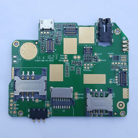 Harga yang bagus FR4 4layer 2OZ 3U'' HDI Printed Circuit Boards Blind Melalui PCB Terkubur Vias Kontrol Impedansi BGA Jari Emas on line