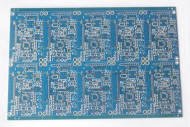 Harga yang bagus Blue Soldmask HASL Lead Free Double Sided FR4 Electronic Circuit Board on line
