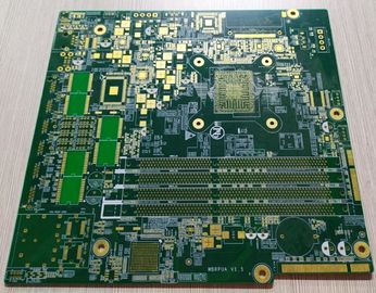 Harga yang bagus 10 Layers FR4 1.6mm 2OZ Copper Thickness Green Soldmask multilayer PCB Board on line