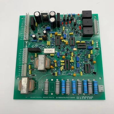 Harga yang bagus 4 Lapisan 3Oz PCB Prototype Assembly Black Soldmask White Silkscreen HASL LF Surface on line