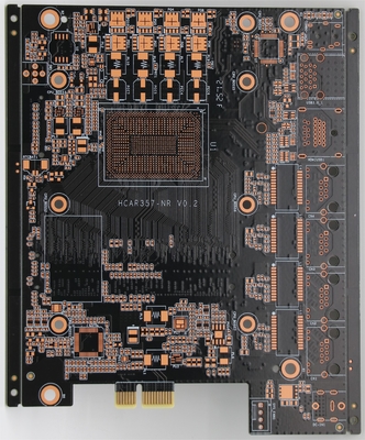Harga yang bagus 1.6mm Ketebalan papan Multilayer sirkuit elektronik cetak Dengan ENIG 1U Produsen elektronik permukaan on line