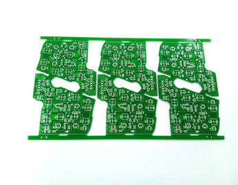 Harga yang bagus Lapisan Hijau 2 Automotive PCB Foot Rest Board 1OZ 1.6 Mm HASLPCB on line