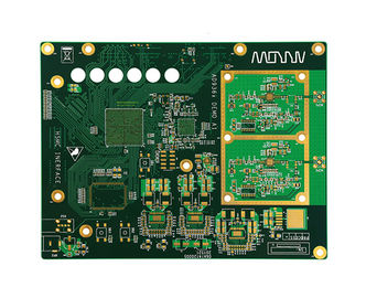 Harga yang bagus FR4 6 Lapisan Dengan HASL/ENIG 2OZ Disesuaikan BGA Blind Via PCB Tembaga multilayer pcb on line