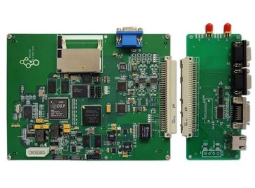 Harga yang bagus Custom LED PCB Printed Circuit Board Assembly Fr4 Pcb Material silkscreen white soldmark green on line