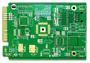 Harga yang bagus FR4 4 Lapisan 2U'' 2OZ HASL/ENIG Surface PCB Prototype ENIG Green Soldmask White Silkscreen Dengan Jari Emas on line