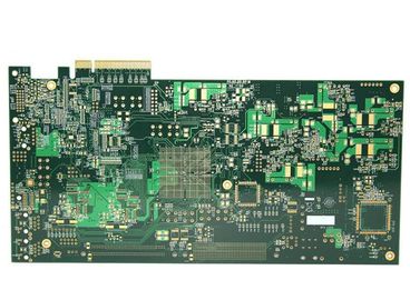 Harga yang bagus 10 lapisan FR4 ENIG Manufaktur Papan Sirkuit PCB dengan jari emas on line