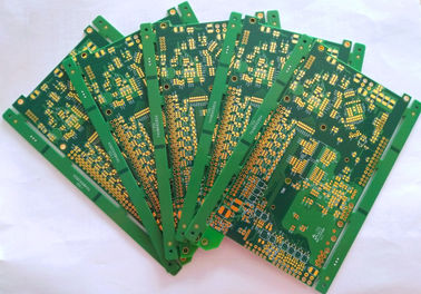 Harga yang bagus 10 lapisan Multilayer PCB Board imersi emas ENIG 1u 