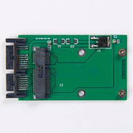 Harga yang bagus Mini PCIe PCI-e MSATA SSD Micro adaptateur SATA PCBA HG Layanan OEM Bahan FR4 on line