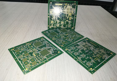Harga yang bagus 4 lapisan Multilayer PCB Board ENIG dengan silkscreen putih bersalju hijau on line