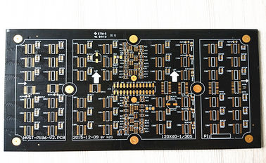 Harga yang bagus 1oz Copper ENIG Surface Black Soldermask Papan Sirkuit Cetak Elektronik PCB on line