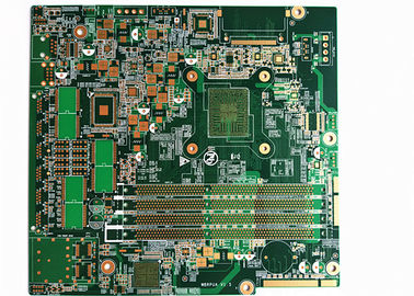 Harga yang bagus Bahan FR4 Dengan Green Soldmask Immersion Gold Electronic Printed Circuit Board on line