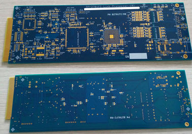 Harga yang bagus 6 Lapisan FR4 Prototyping PCB ENIG Surface Hard Plating Gold Finger 10u 
