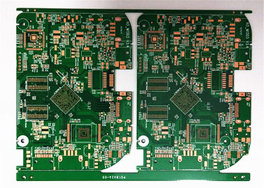 Harga yang bagus HDI FR4 Rigid Circuit Board Green Soldermask 2OZ Tembaga Dengan Perendaman Emas on line