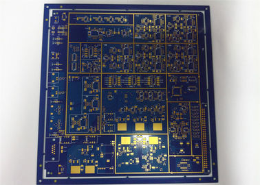 Harga yang bagus Mulylayer tahan lama HASL Blue Solder Mask Papan sirkuit cetak HDI on line