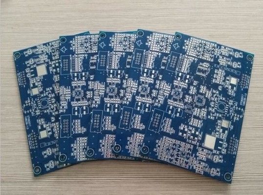 Harga yang bagus 1.6mm Ketebalan HASL LF Permukaan Biru Soldmask perakitan papan elektronik papan sirkuit cetak elektronik on line