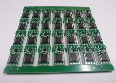 Harga yang bagus 6 Layer 2 Oz Prototype PCB Assembly Black Soldmask White Silkscreen Green Surface on line