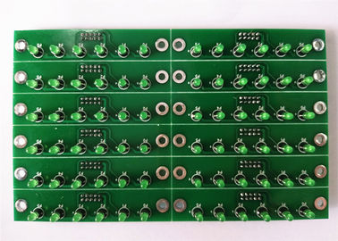 Harga yang bagus Ketebalan 1.6mm 2OZ 4 lapisan FR4 Lampu LED SMT Papan PCB Majelis Putih Silkscreen Hijau Soldermask on line