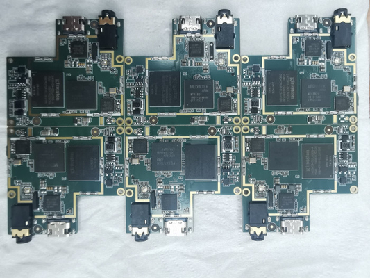Harga yang bagus FR4 PCB Prototype Service Multilayer 4 Lapisan Perhimpunan Papan Sirkuit Elektronik Cetak PCBA on line